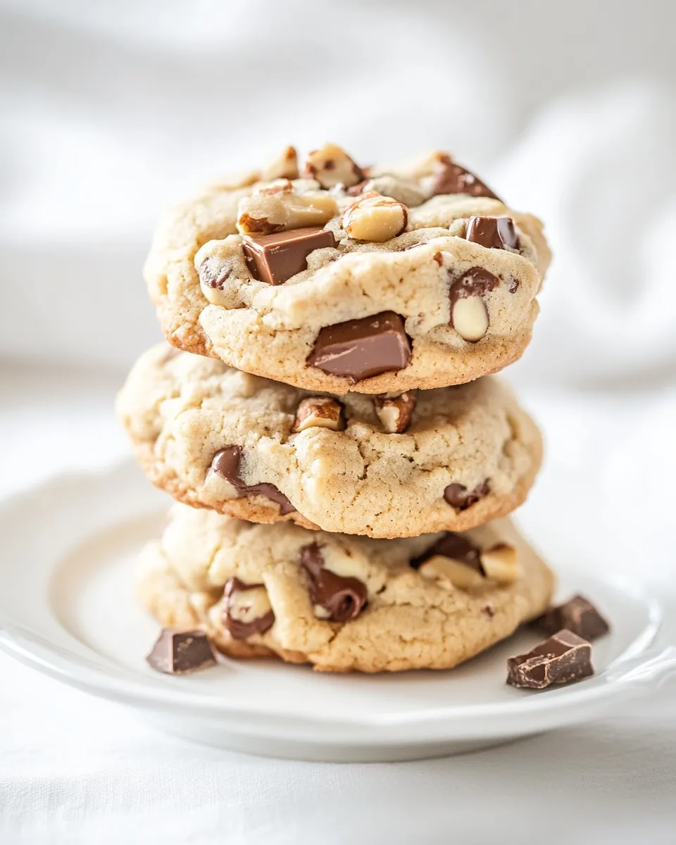 Classic Almond Toffee Chocolate Chunk Cookies image