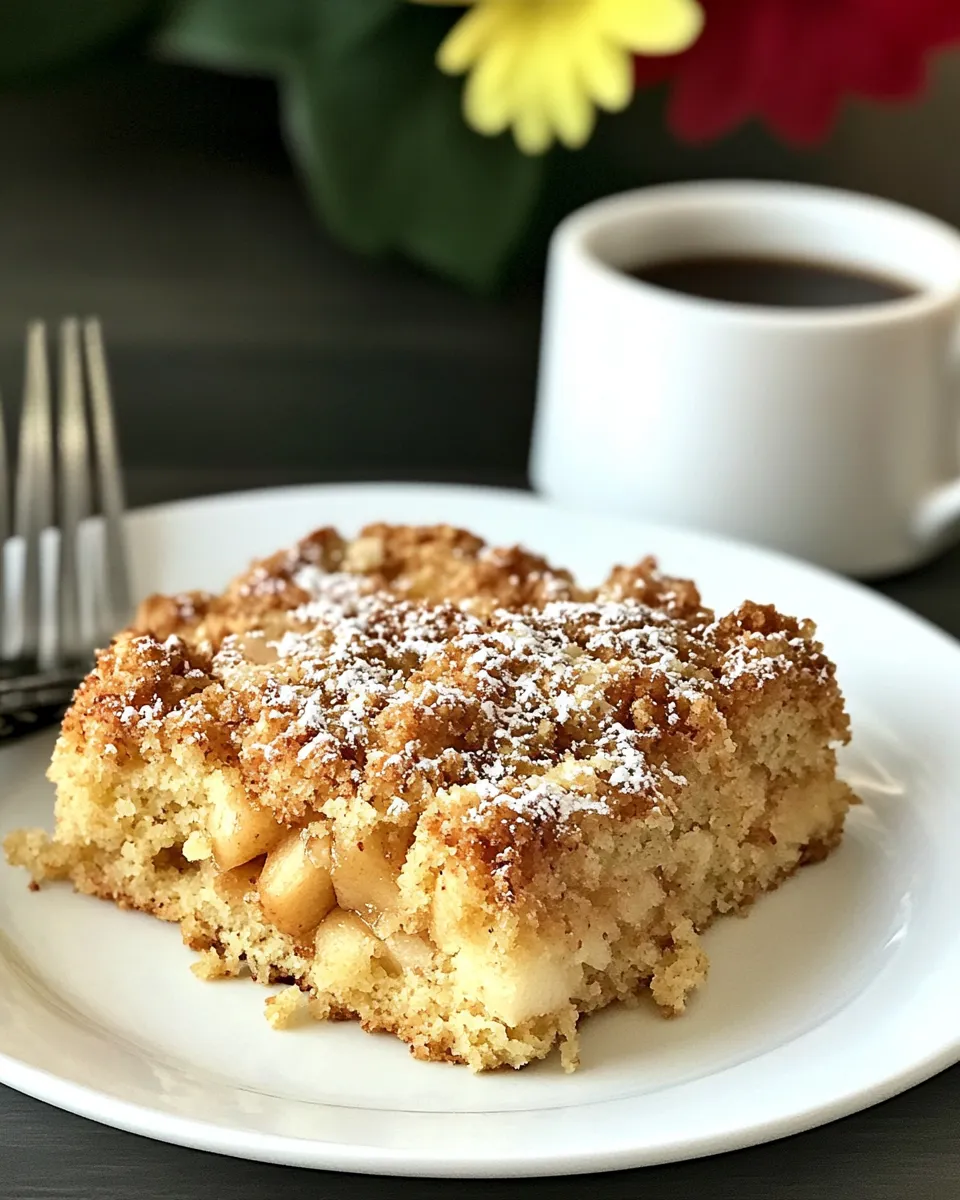 Classic Apple Breakfast Cake Recipe image