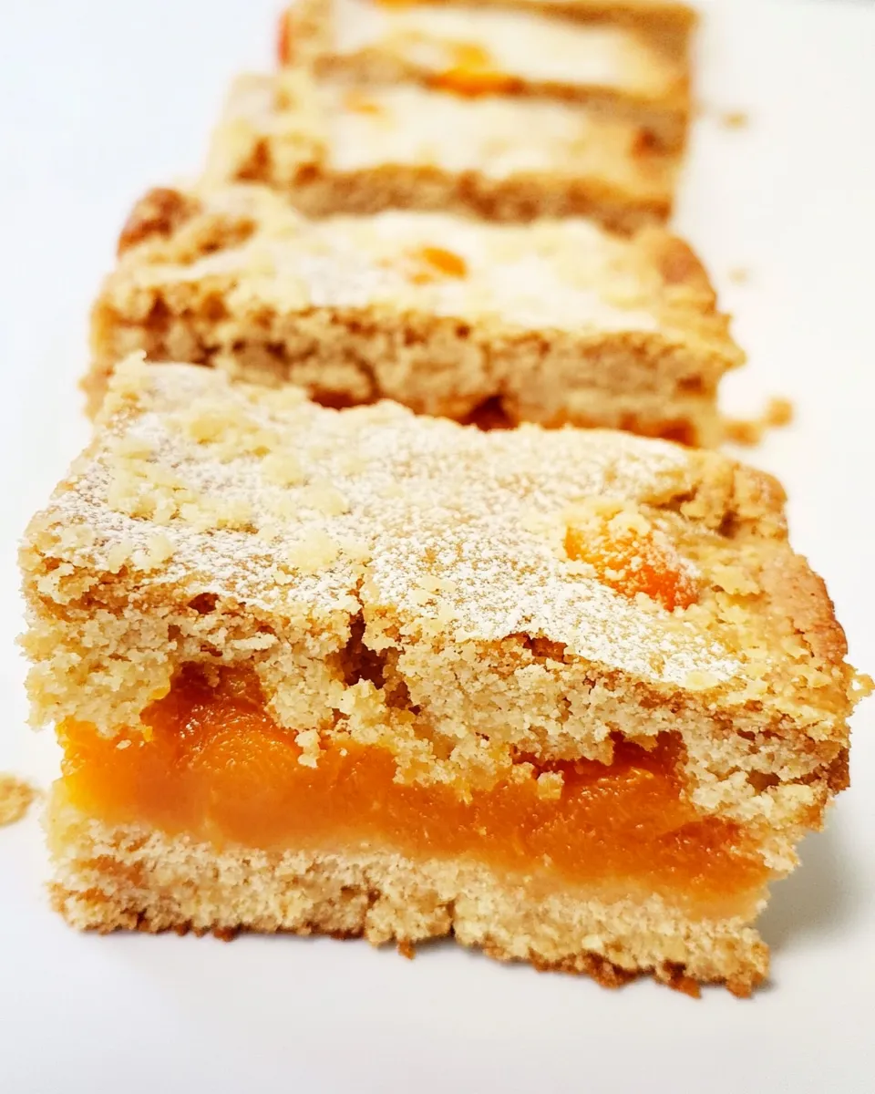 Homemade Apricot Bars photo