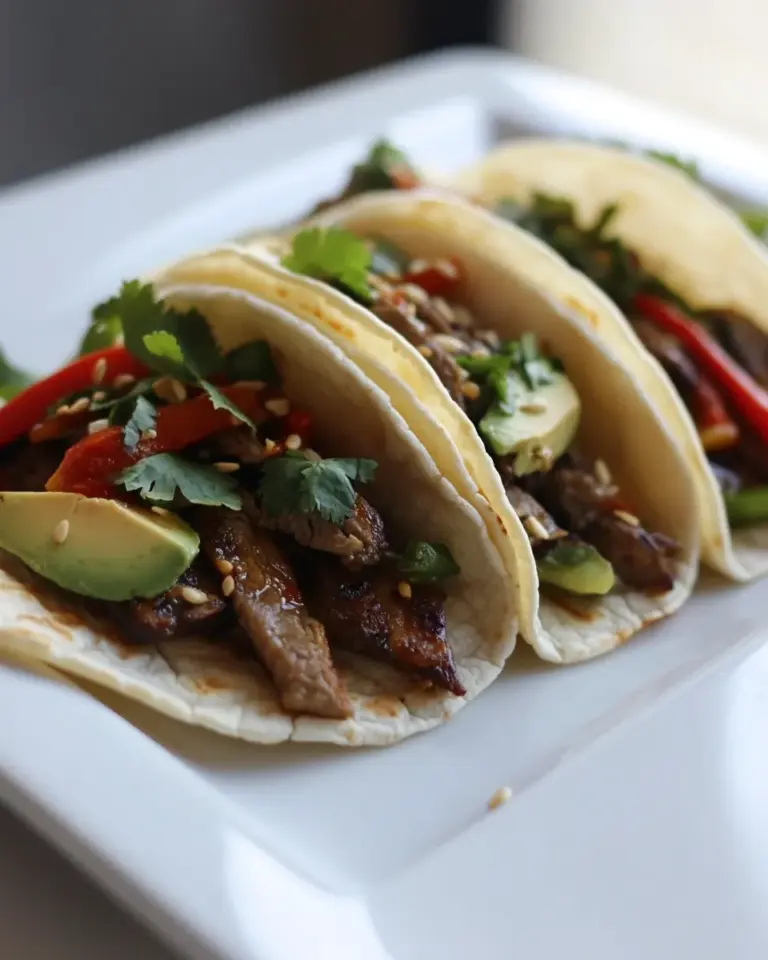 Homemade Asian Tacos photo