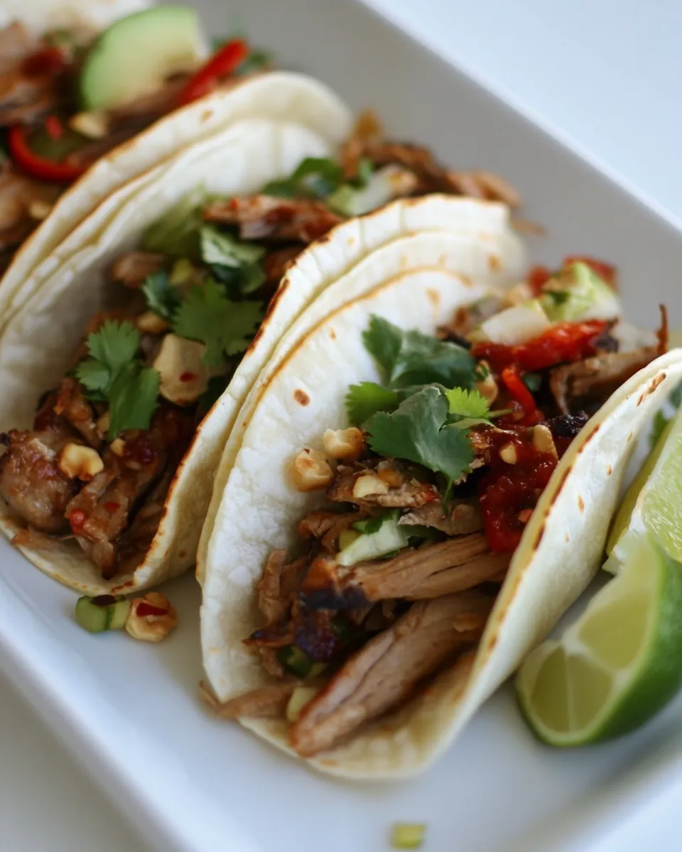 Classic Asian Tacos image