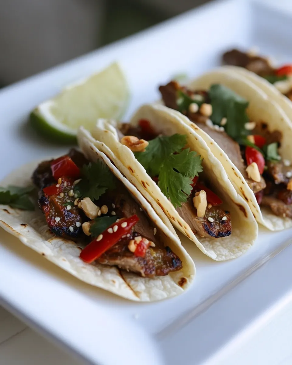 Easy Asian Tacos picture