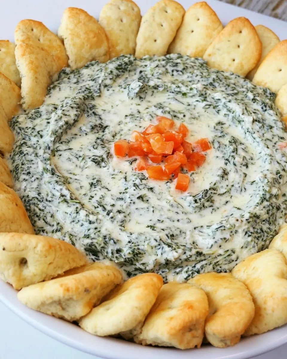 Classic Aunt Carols Spinach Dip image