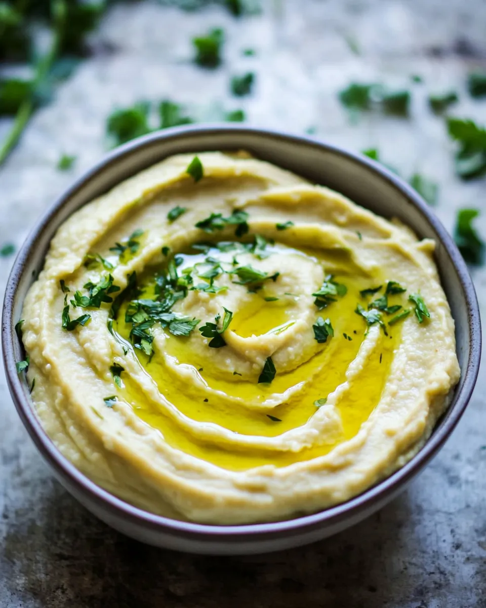Homemade Avocado and White Bean Dip photo