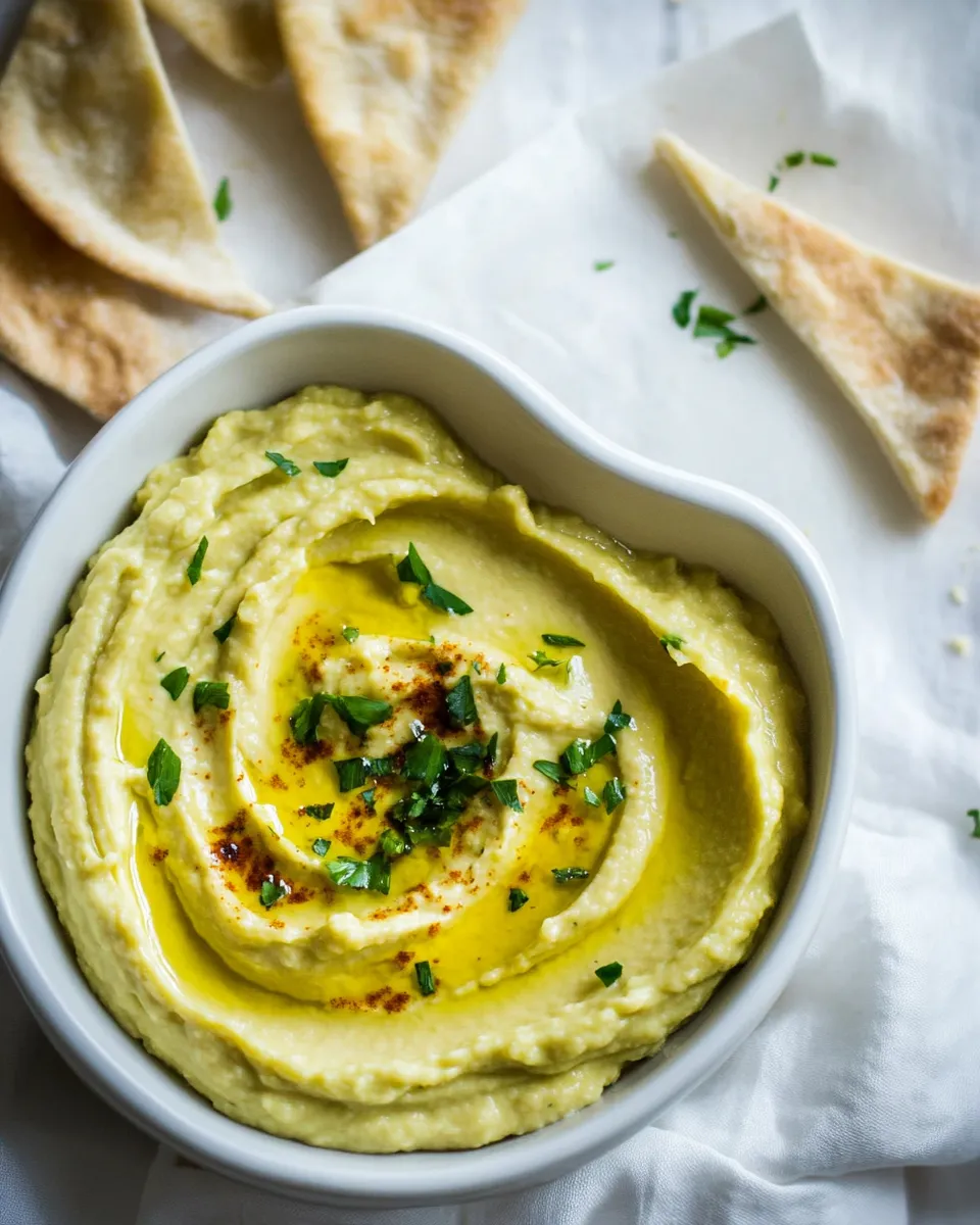 Classic Avocado and White Bean Dip image