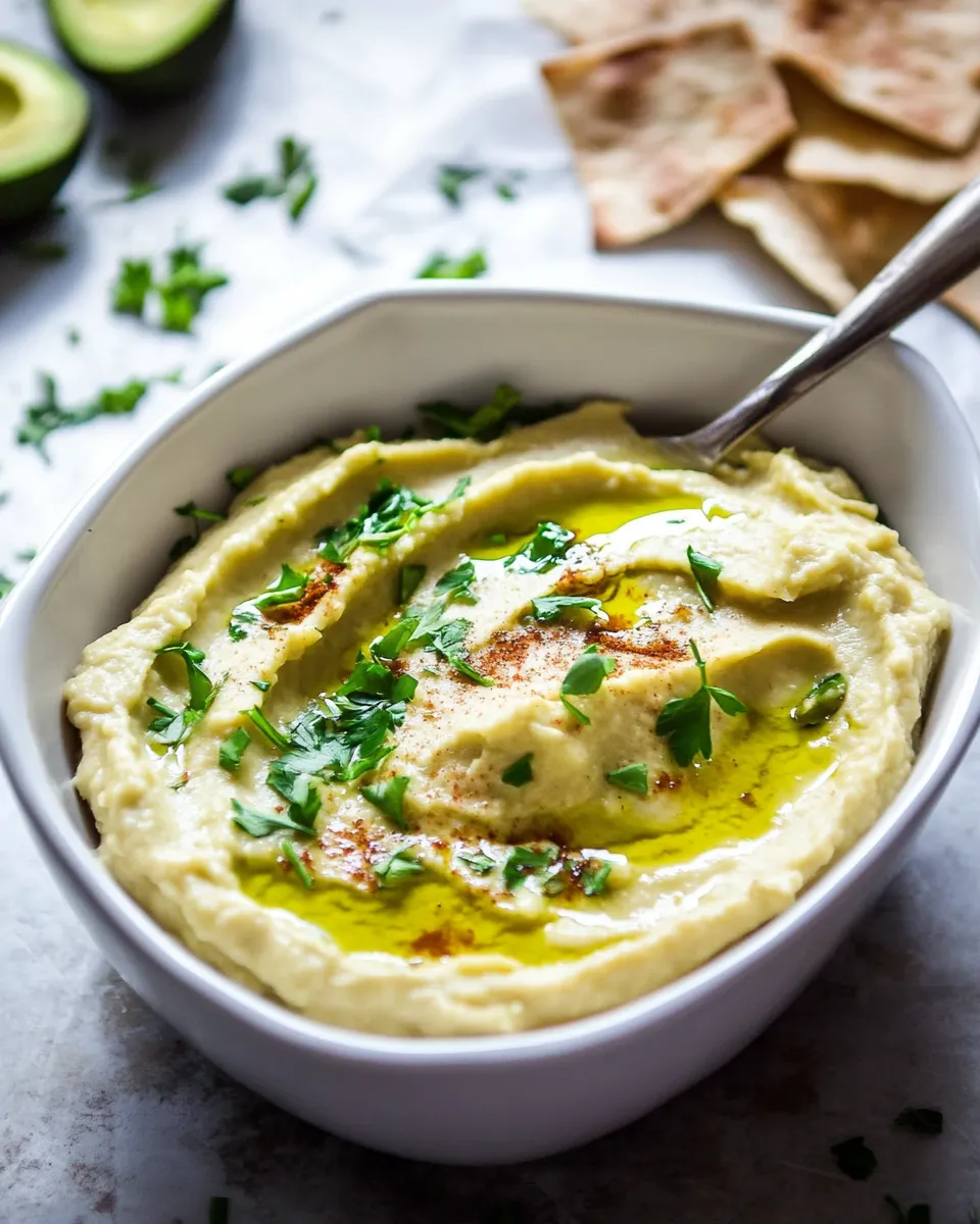Easy Avocado and White Bean Dip recipe photo