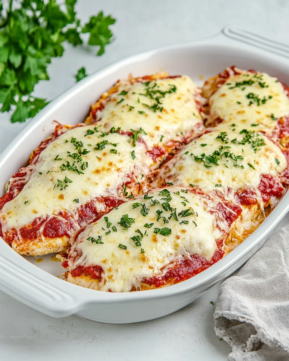 Easy Baked Chicken Parmesan Recipe picture