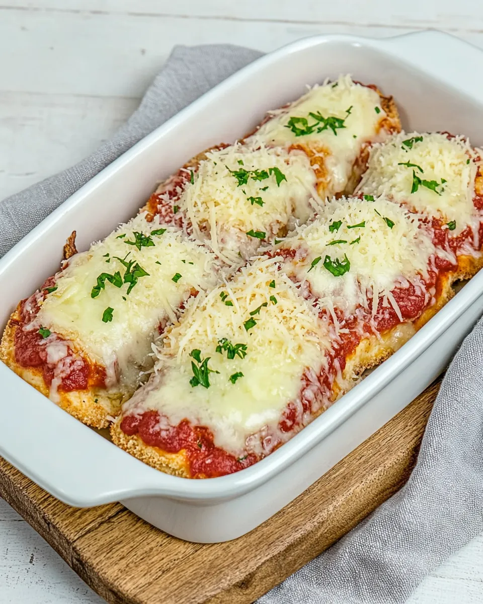 Delicious Baked Chicken Parmesan Recipe shot