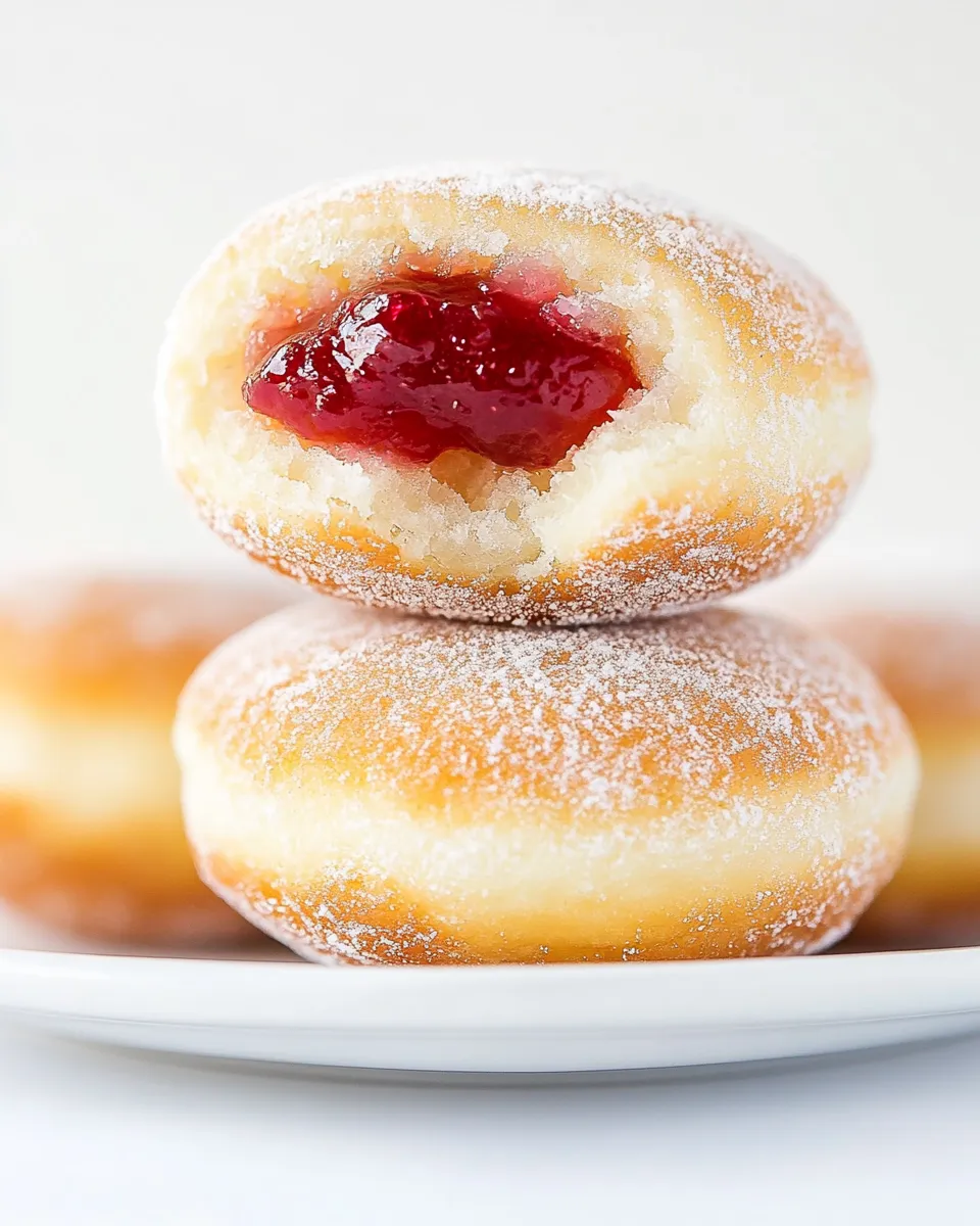 Easy Baked Donuts Filled with Jelly recipe photo