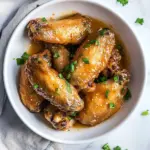 Easy Baked Honey Mustard Chicken Wings photo