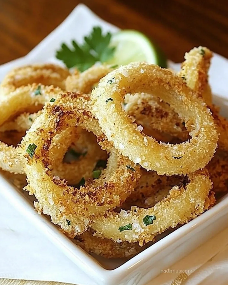Classic Baked Onion Rings image