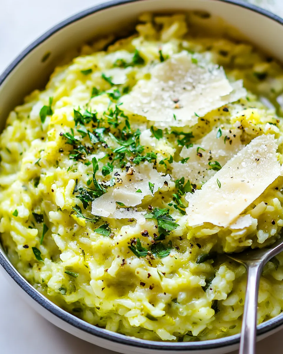 Delicious Baked Risotto shot