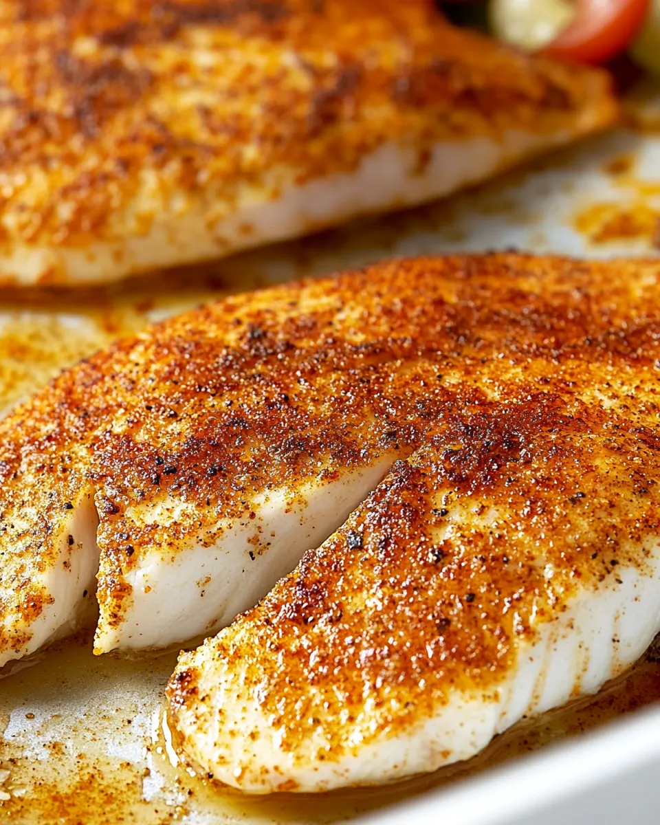 Classic Baked Tilapia Recipe image