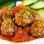 Homemade Baked Turkey Zucchini Meatballs photo