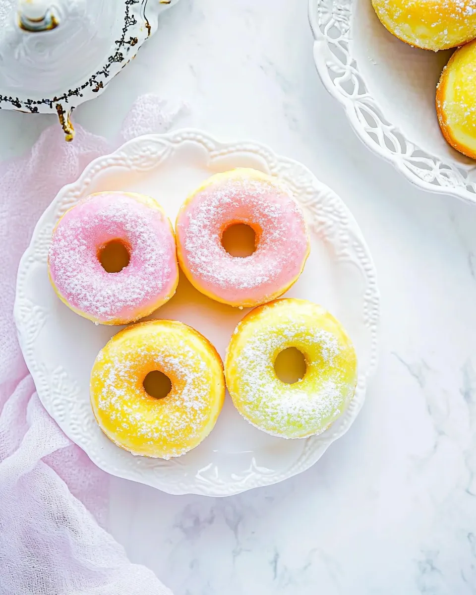 Easy Baked Vanilla Donuts picture