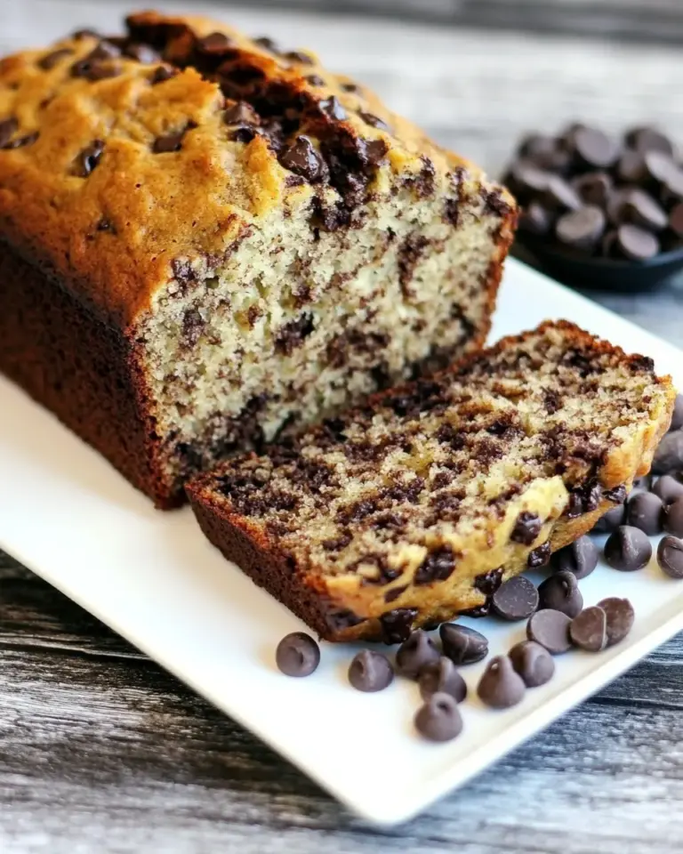 Homemade Banana Chocolate Chip Bread photo