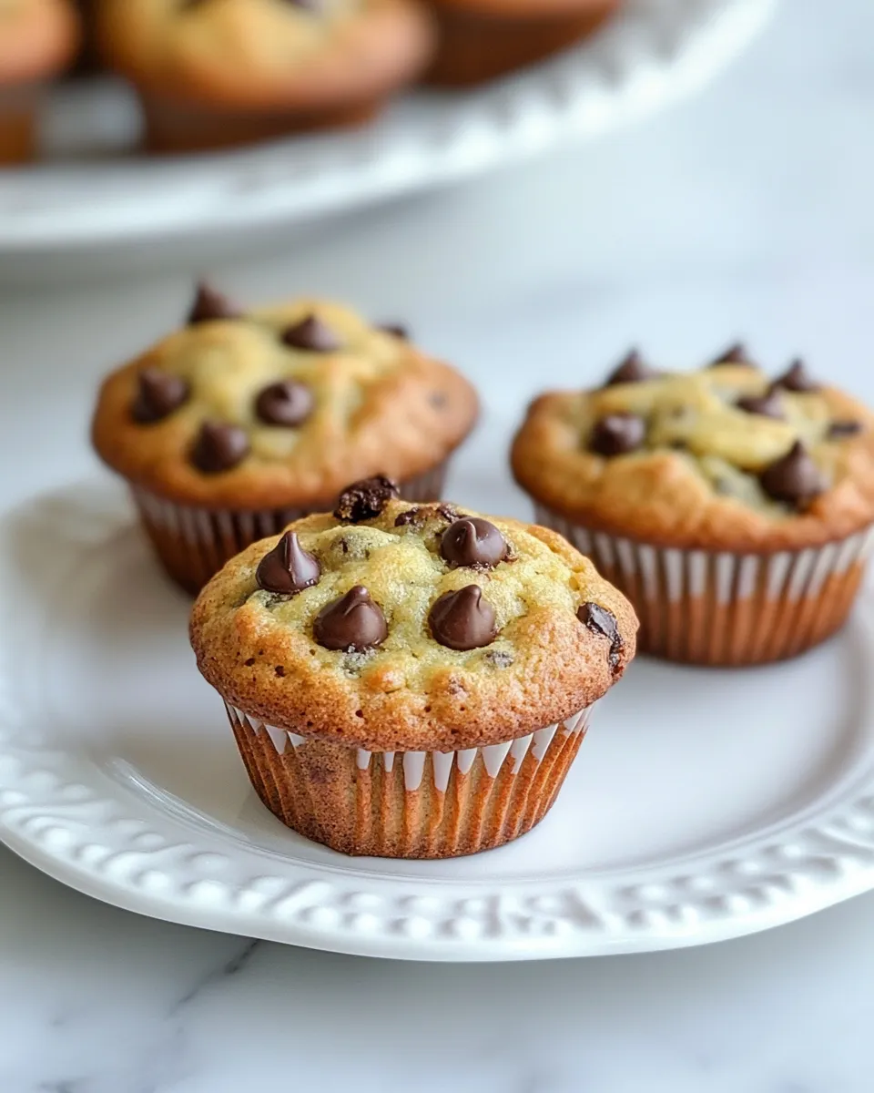 Classic Banana Chocolate Chip Muffins image