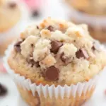 Homemade Banana Chocolate Chip Streusel Muffins photo
