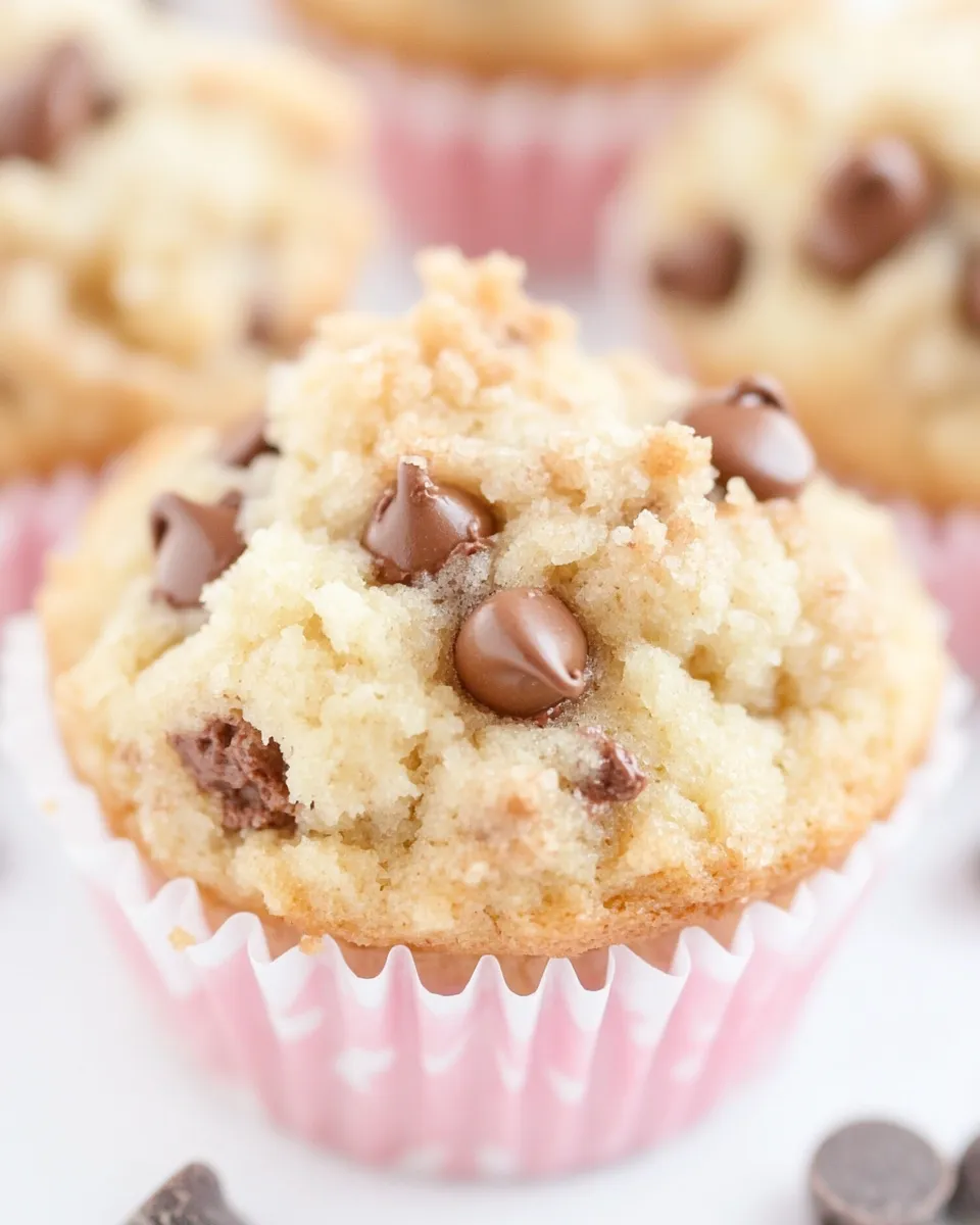 Classic Banana Chocolate Chip Streusel Muffins image