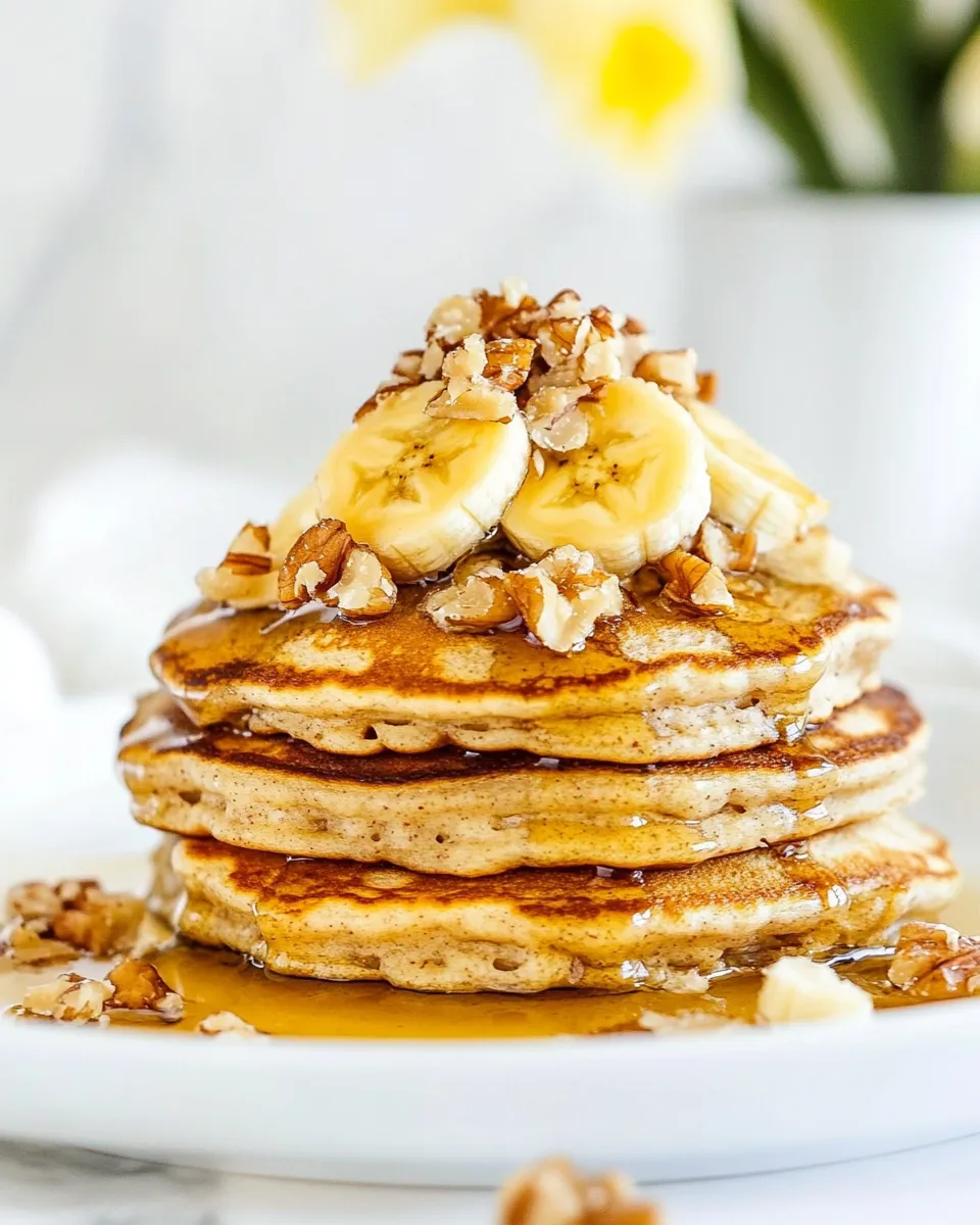 Easy Banana Nut Pancakes picture