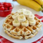 Homemade Banana Waffles photo