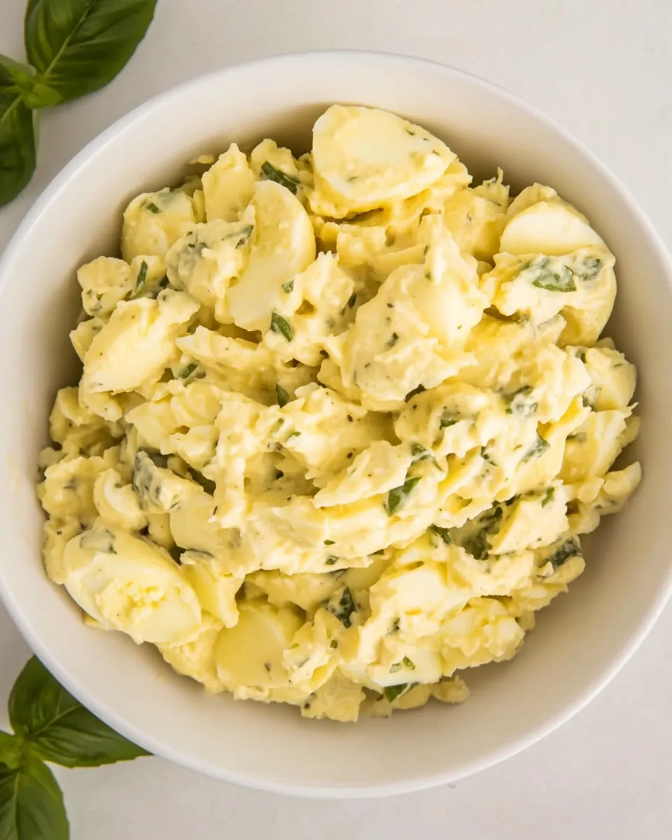 Easy Basil Egg Salad picture