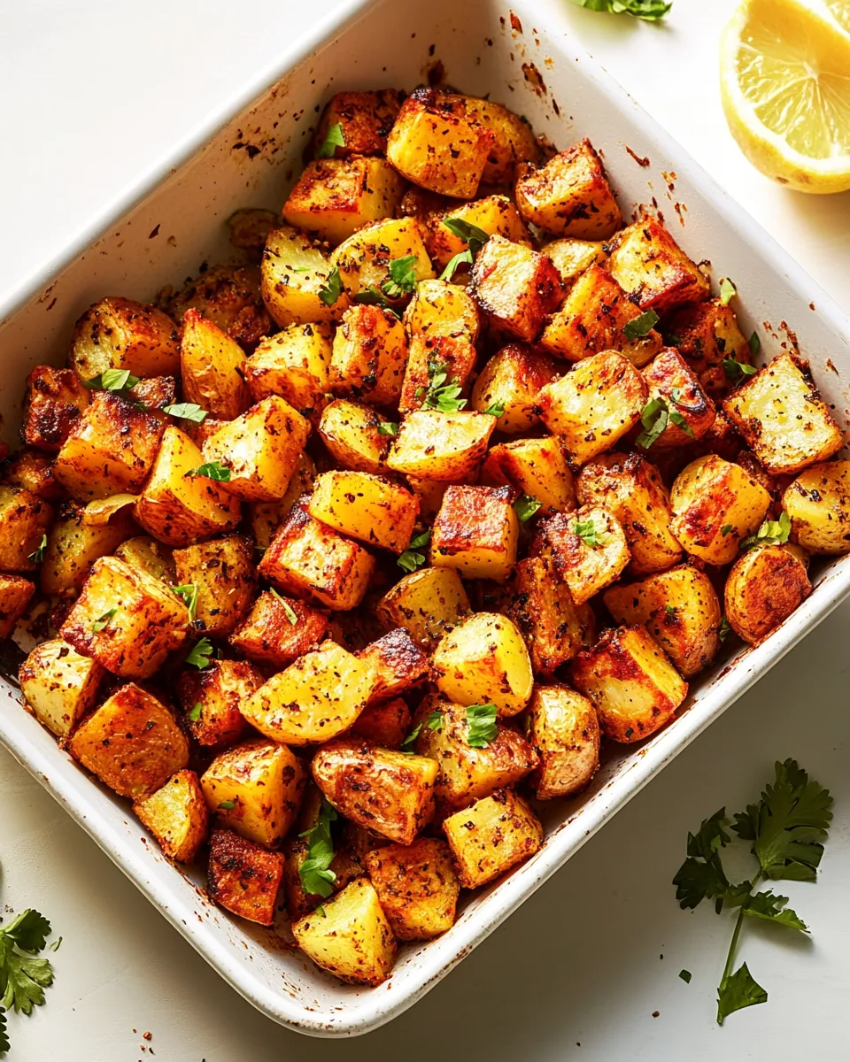 Easy Batata Harra (Lebanese Roasted Potatoes) picture