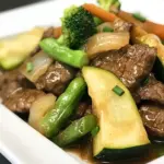 Homemade Beef Stir Fry with Vegetables photo