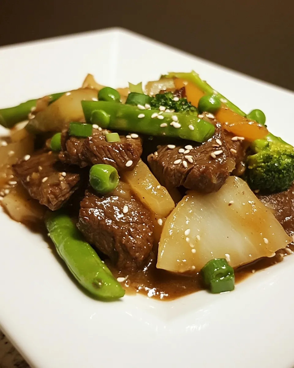 Classic Beef Stir Fry with Vegetables image