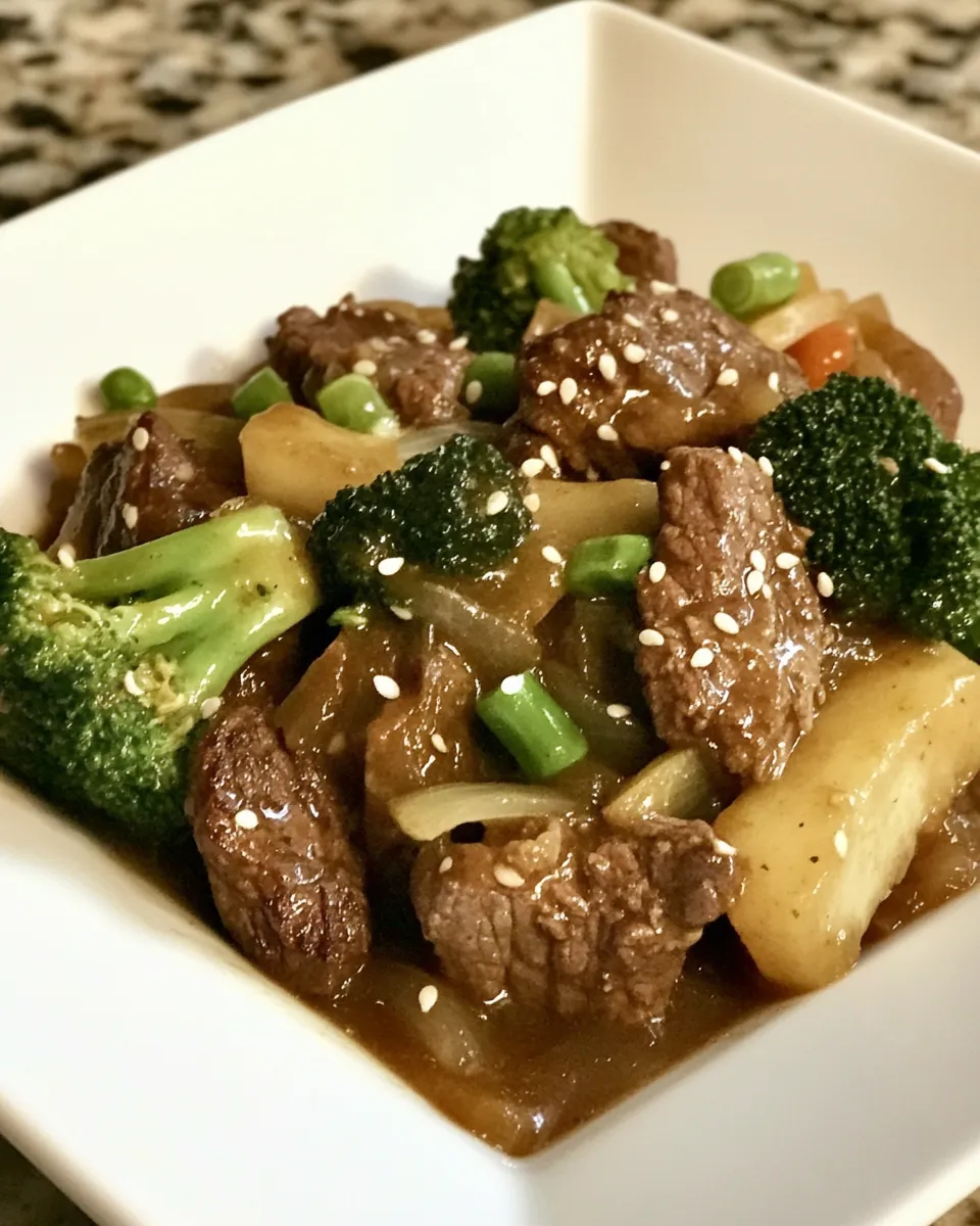 Easy Beef Stir Fry with Vegetables recipe photo