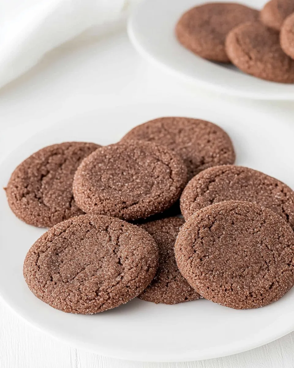 Homemade Best Chocolate Sugar Cookies photo