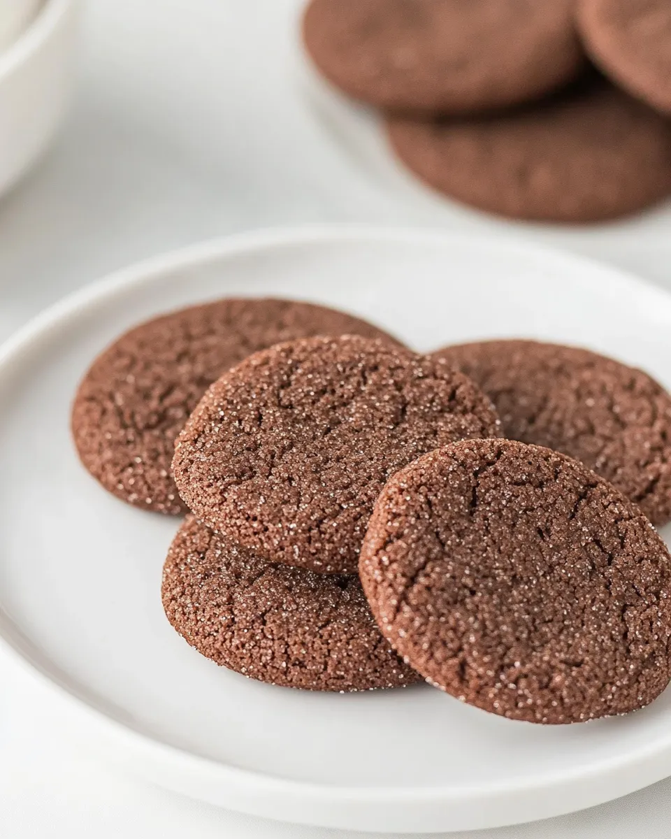 Classic Best Chocolate Sugar Cookies image