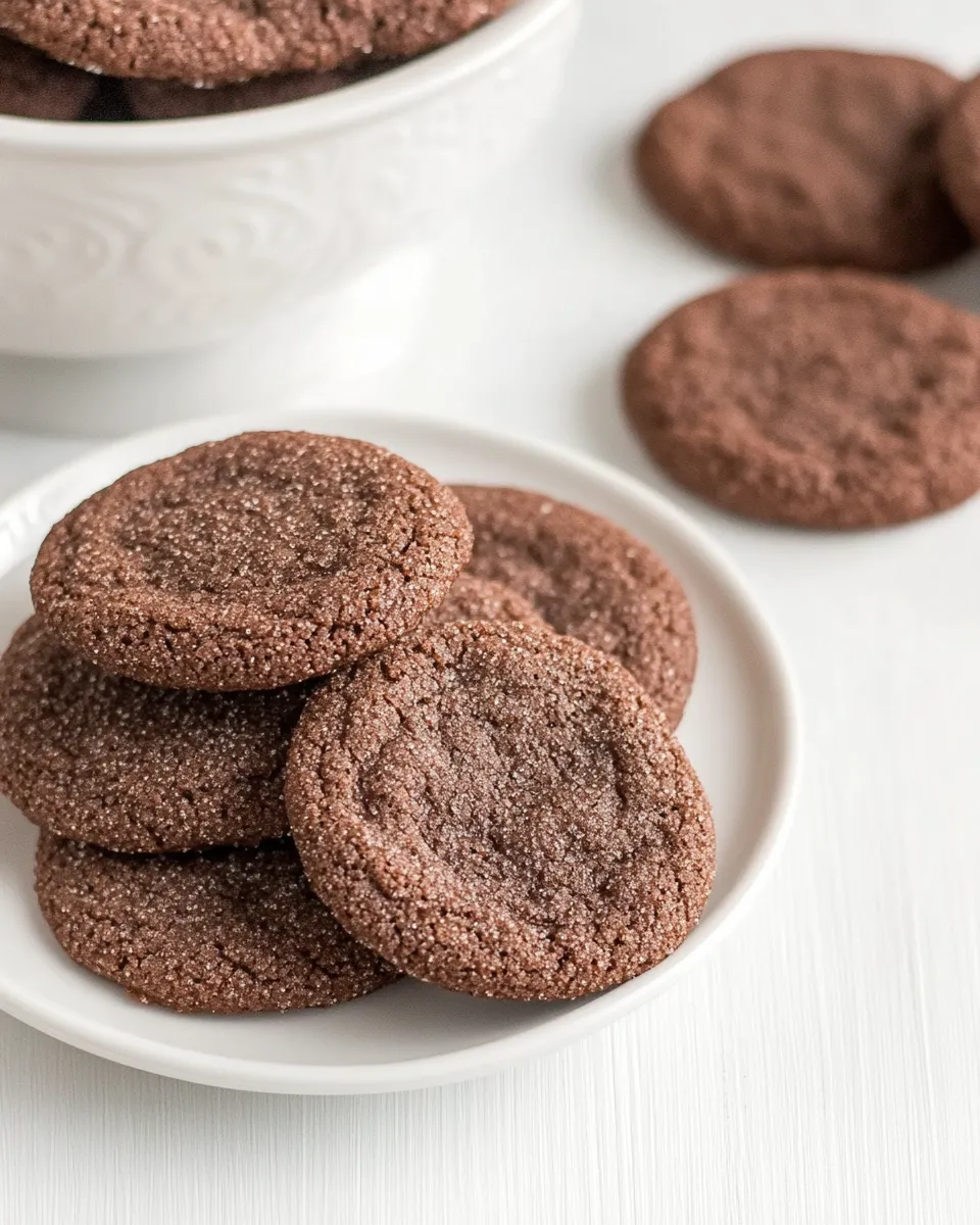 Easy Best Chocolate Sugar Cookies picture