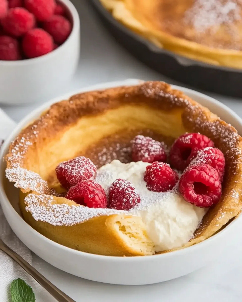 Delicious Best Dutch Baby Pancake Recipe shot