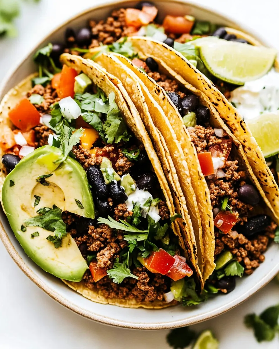 Homemade Best EVER Ground Beef Tacos photo