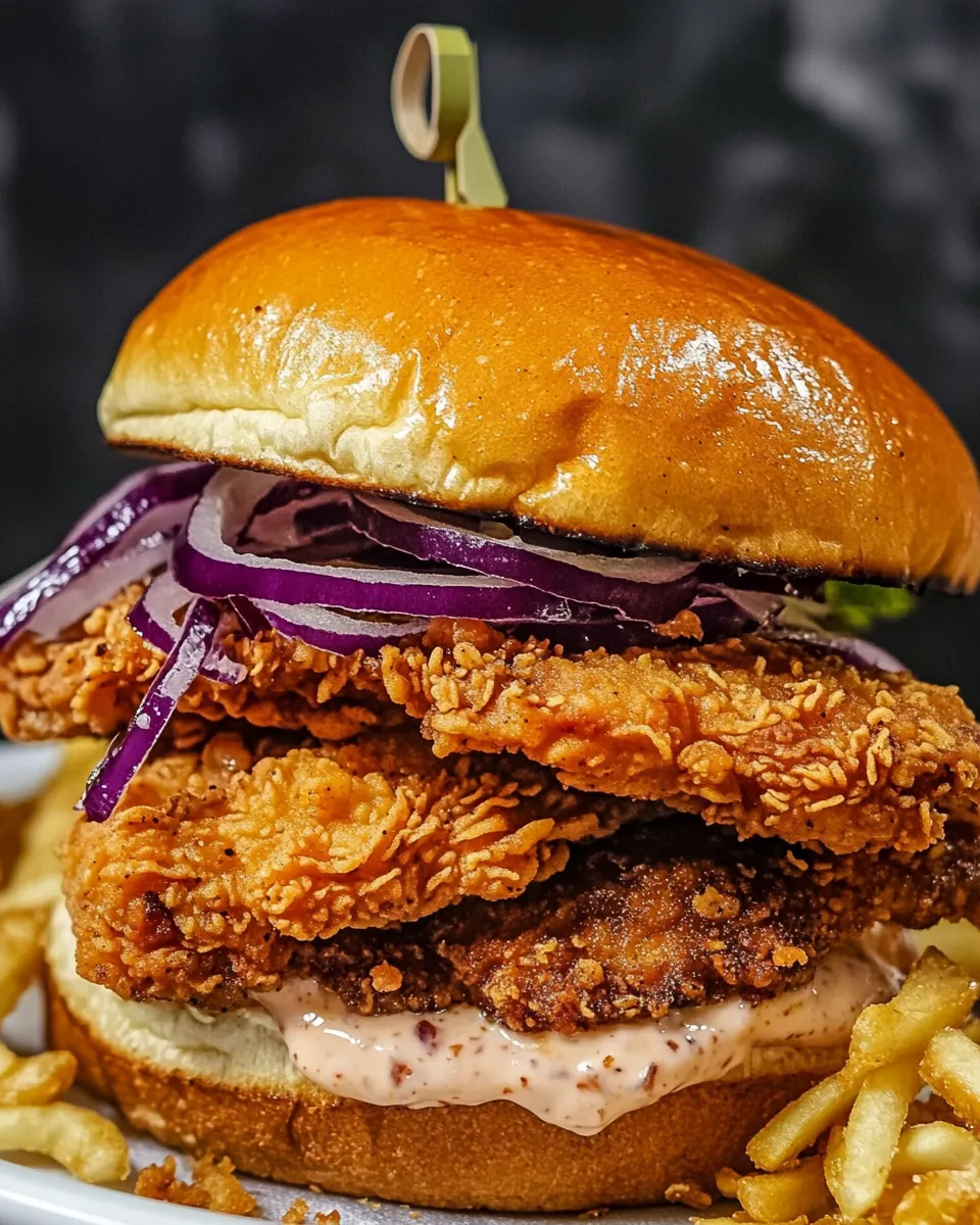 Homemade Best Fried Chicken Sandwich photo