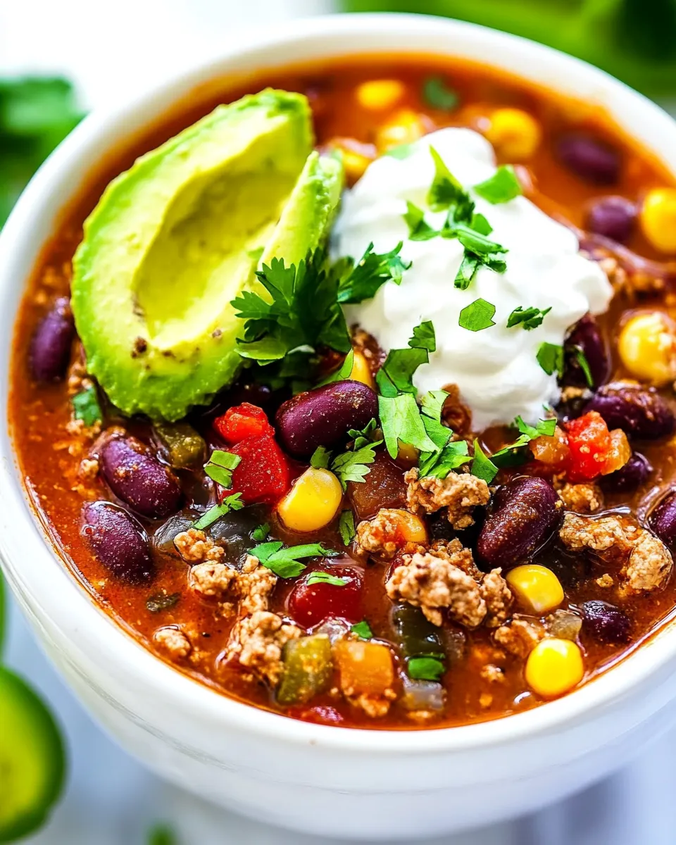 Homemade Best Instant Pot Taco Soup photo