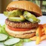 Homemade Black-Eyed Pea Burgers photo