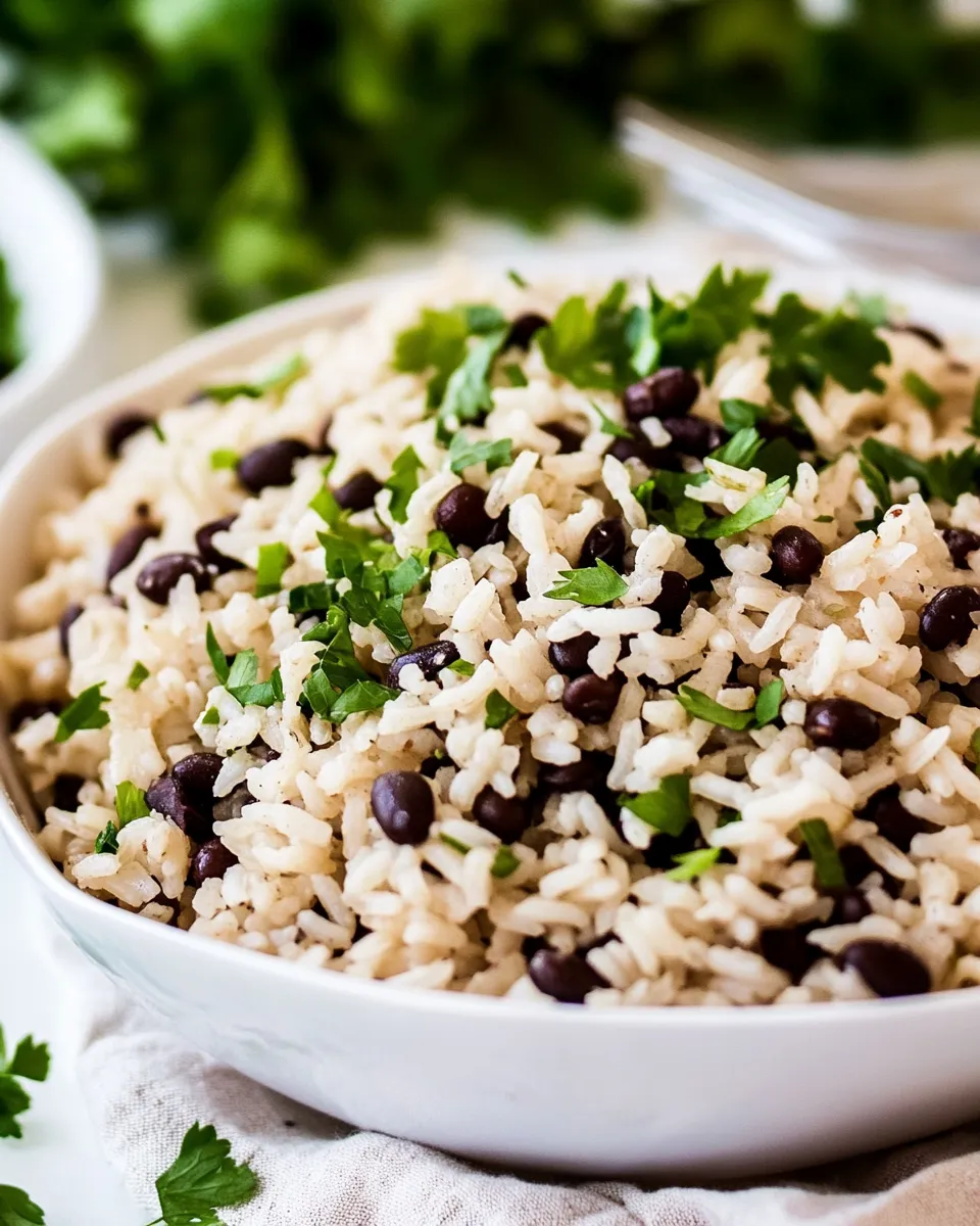 Easy Black Beans & Rice Recipe picture