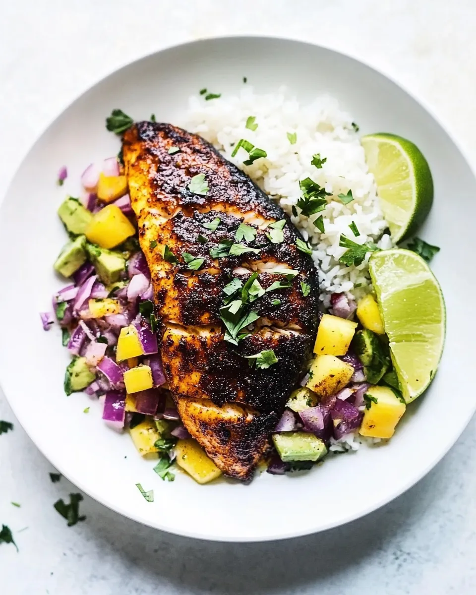Homemade Blackened Tilapia Recipe photo