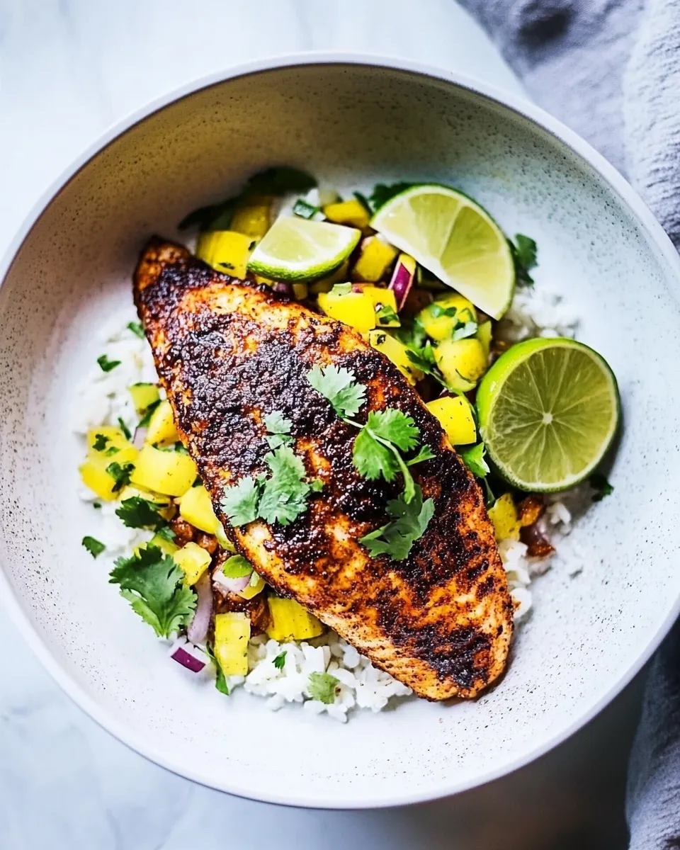 Delicious Blackened Tilapia Recipe shot