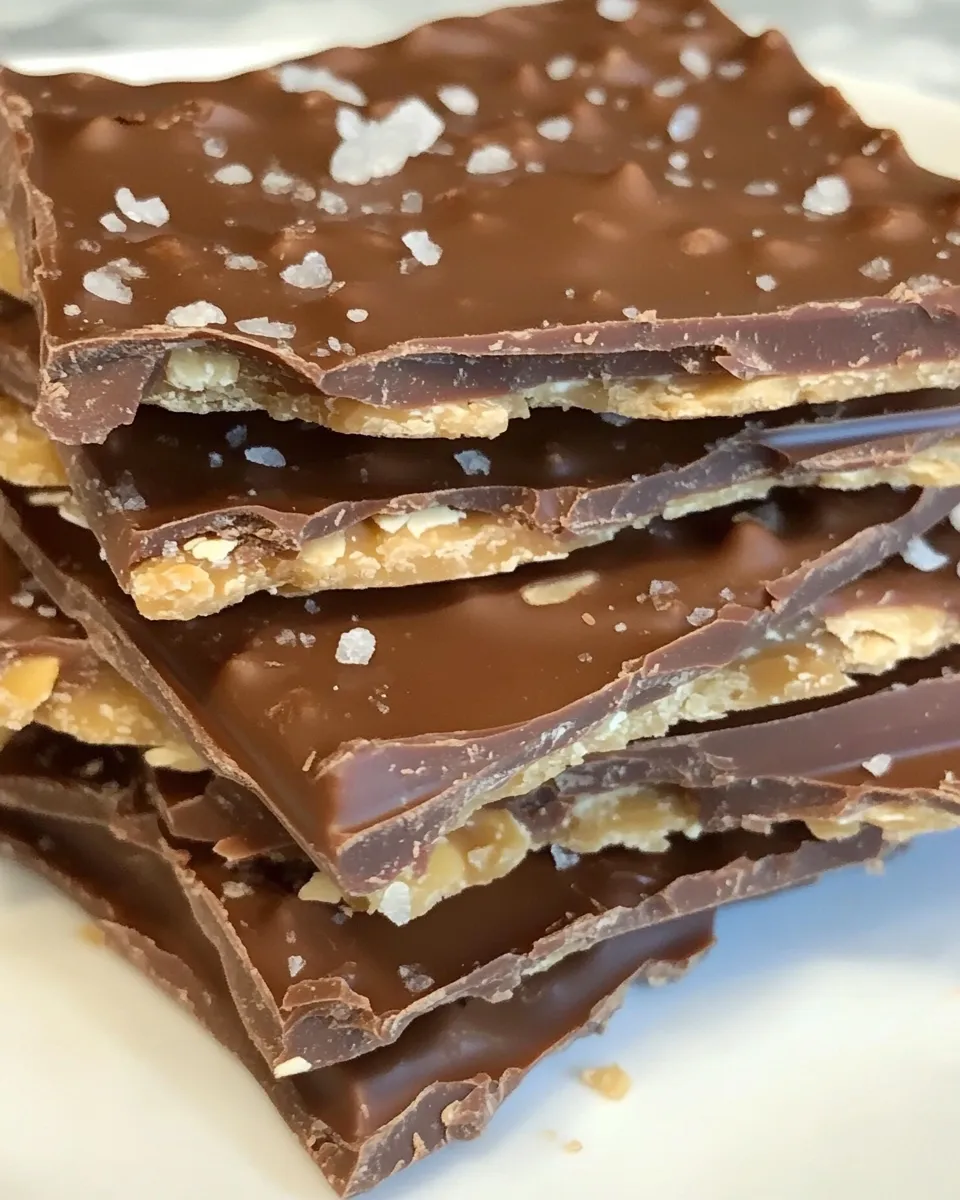 Easy Blissful Salted Chocolate Bark That Will Make You Smile picture