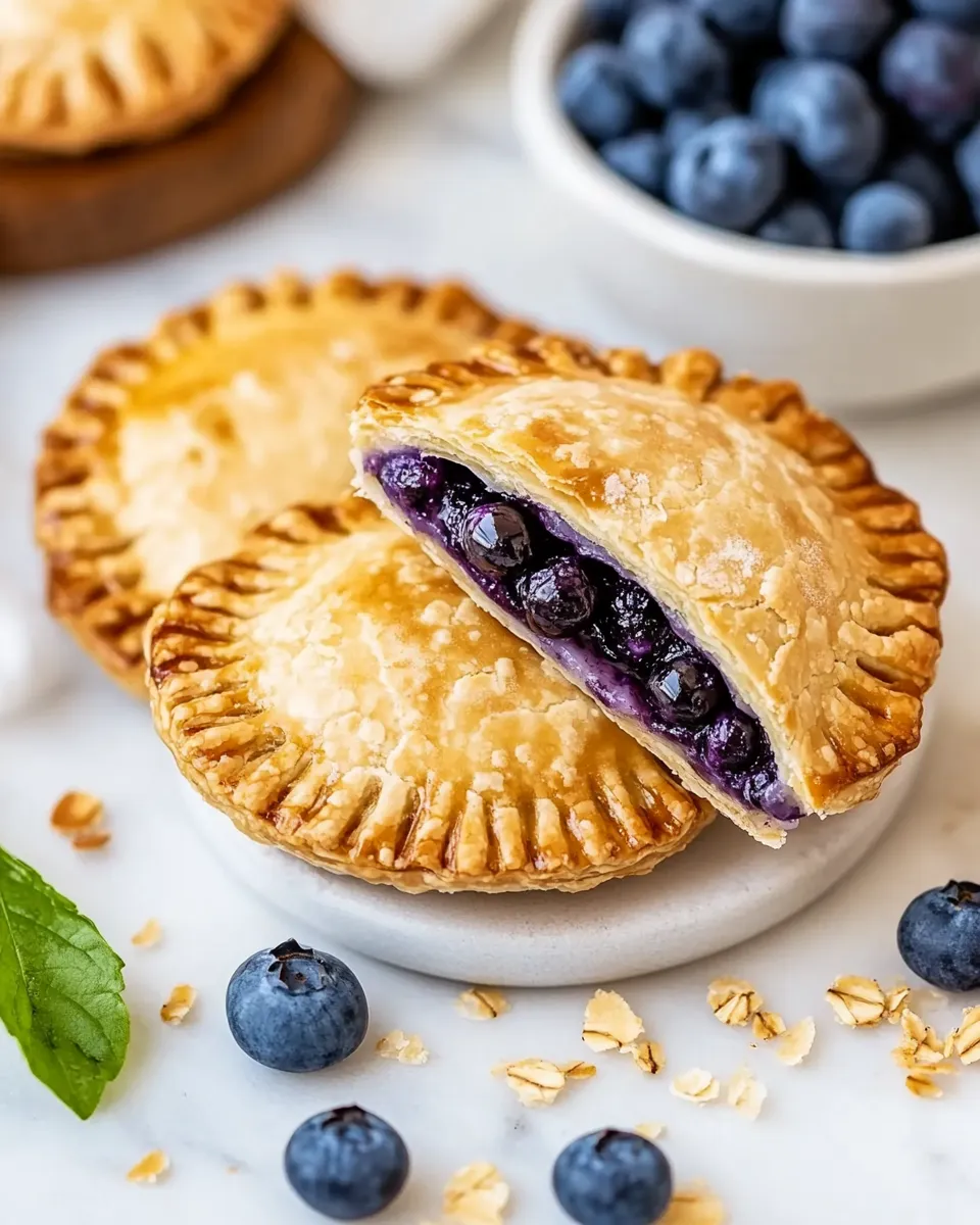 Classic Blueberry Air Fryer Hand Pies image