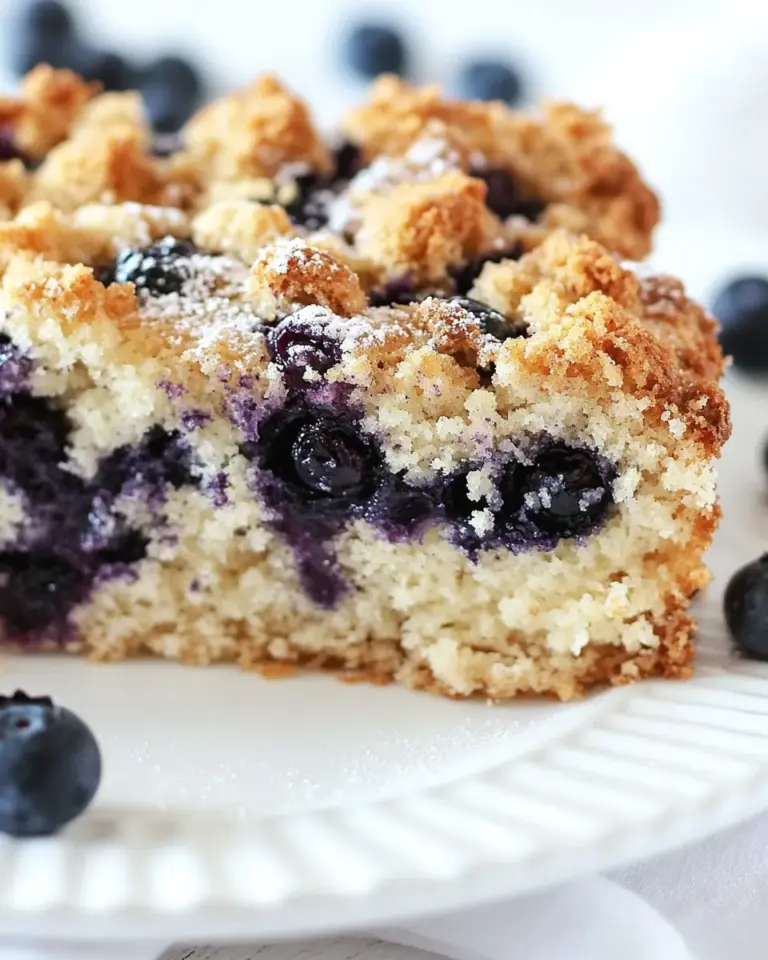 Homemade Blueberry Coffee Cake photo