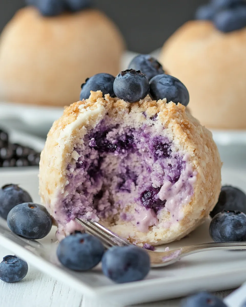 Classic Blueberry Pie Cheese Ball image