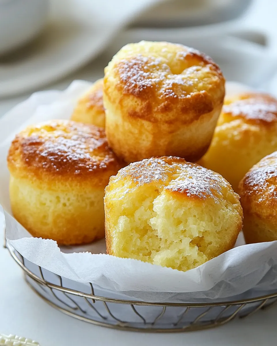 Classic Bolos de Arroz (Portuguese Rice Muffins) image