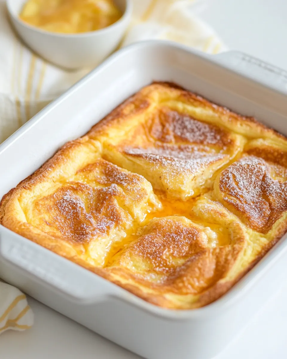 Homemade Boozy Caramel French Toast Casserole photo