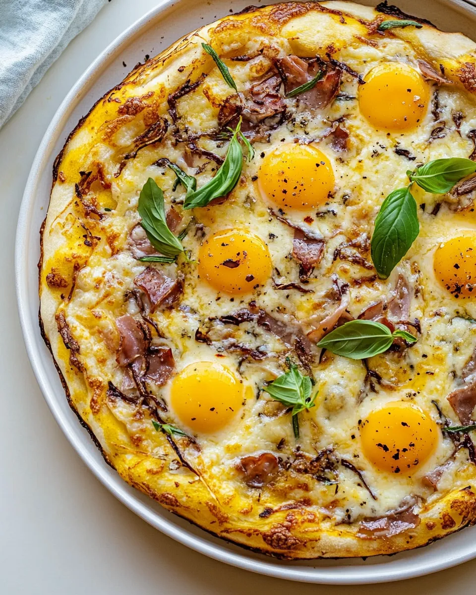 Classic Breakfast Pizza image