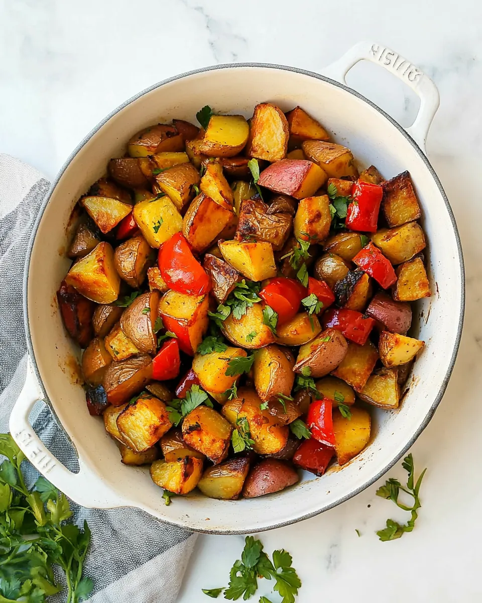 Easy Breakfast Potatoes shot