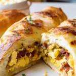 Homemade Breakfast Stromboli photo